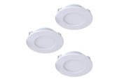 Smarta Hem - EGLO FUEVA-Z infälld spot Ø85 mm, vit, 3-pack - 900099