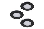 Smarta Hem - EGLO FUEVA-Z recessed spot Ø85 mm black 3-pack - 900105