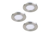 Smarta Hem - EGLO FUEVA-Z recessed spotlight Ø85 mm satin nickel 3-pack - 900111
