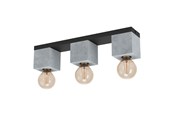 Lampor - EGLO PRESTWICK 3 ceiling light grey - 43596