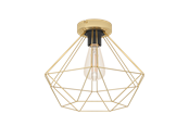 Lampor - EGLO TARBES ceiling lamp brushed brass - 43678