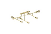 Lampor - EGLO BELSIANA 1 ceiling lamp brushed brass - 98882