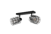 Lampor - EGLO CONSACA spot rail 2L black - 99712
