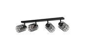 Lampor - EGLO CONSACA spot black-transparent - 99713