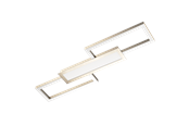 Lampor - EGLO MONIROTE ceiling lamp brushed steel - 99791
