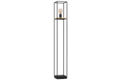 Lampor - EGLO LIBERTAD floor lamp black/brown - 99798