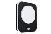 Lampor - EGLO MADRIZ outdoor wall lamp with sensor black - 99584