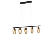 Lampor - EGLO IPSDEN pendant light brown - 43552