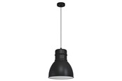 Lampor - EGLO EBURY pendant black/white - 43621