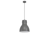 Lampor - EGLO EBURY pendant gray/white - 43622