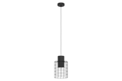 Lampor - EGLO MILLIGAN pendant Ø200 mm black - 43625