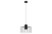 Lampor - EGLO MILLIGAN pendant light Ø380 mm black - 43627