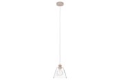 Lampor - EGLO COPLEY pendant rose gold/clear - 43631
