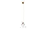 Lampor - EGLO COPLEY pendant gold/clear - 43633