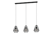 Lampor - EGLO STYPE long table pendant black - 43693