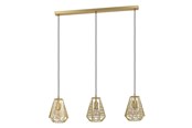 Lampor - EGLO STYPE long table pendant lamp gold - 43696