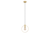 Lampor - EGLO MANIZALES pendant brushed brass - 98834