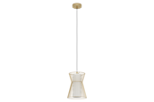 Lampor - EGLO MASETA pendant light white/gold - 99635