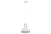 Lampor - EGLO CALMANERA pendant lamp white/brass - 99695