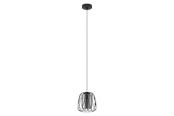 Lampor - EGLO FLORESTA pendant black-transparent - 99705