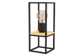 Lampor - EGLO LIBERTAD table lamp black/brown - 99797