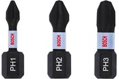 Borr & Bits - Bosch Impact Control Screwdriver Bits PH Set 25 mm - 2608522470