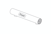 Toaletter, säten, bidé och reservdelar - Pressalit replacement console tube white - A6011000