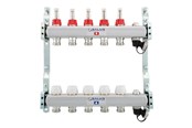 Golvvärme - Salus Floor heating manifold 9 slings with flowmeter - GVM-F 9