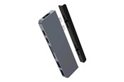 Dockning - Hyper Drive DUO Dockingstation - USB-C / Thunderbolt 3 - HDMI - HD28C-GRAY