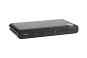 KVM switch - Belkin Universal 2nd Gen Secure KVM Switch 4-Port Single Head w/ CAC - F1DN104KVM-UN-4