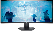 Skärm - 34" Dell S3422DWG - 3440x1440 (UWQHD) - 144Hz - VA *DEMO* - DELL-S3422DWG