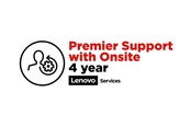 Tjänster och support - Lenovo Onsite + Premier Support - extended service agreement - 4 years - on-site - 5WS0T36208