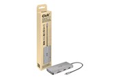Dockning - Club 3D USB Gen1 Type-C 9-in-1 hub - docking station - USB-C - VGA HDMI - GigE - CSV-1594