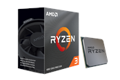 CPU - AMD Ryzen 3 4100 Wraith Stealth CPU - 4 kärnor - 3.8 GHz - AMD AM4 - AMD Boxed (med kylare) - 100-100000510BOX
