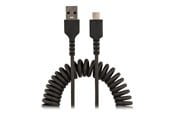 USB-kabel - StarTech.com 20in (50cm) USB A to C Charging Cable Coiled - R2ACC-50C-USB-CABLE