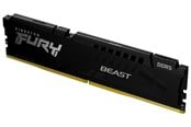 RAM - Kingston FURY Beast DDR5-5200 - 8GB - CL40 - Single Channel (1 pcs) - Intel XMP - Svart *DEMO* - KF552C40BB-8