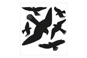 Decoration - HERMA decoration adhesive - 30 x 30 cm - black - film - 5999