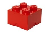 Barnrummet - LEGO STORAGE BRICK 4 - RED - 40031730