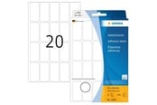 Papper, Fotopapper & Etiketter - HERMA labels - 640 label(s) - 19 x 40 mm - 2400