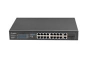 Switch - Lanberg RSFE-16P-2C-150 - switch - 16 ports - unmanaged - rack-mountable - RSFE-16P-2C-150