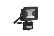 Lampor - Gripo Floodlight LED 10W with Quick Connector + sensor, Black - 5711804019963