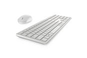 Tangentbord - Dell Pro Keyboard and Mouse - KM5221W - Tastatur & Mus set - Nordisk - Vit - KM5221W-WH-NOR