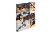Fickor, Omslag & Register - HERMA 3-flap folder - for A4 - horses - 19209