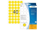 Papper, Fotopapper & Etiketter - HERMA labels - matte - 1280 label(s) - 19 mm round - 2251