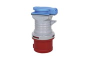 CEE materiel - Gripo CEE Plug (M) Extension (F) w. Earth 5p 400V / 230V - 5709119079178