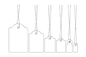 Papper, Fotopapper & Etiketter - HERMA tags - 1000 pcs. - 32 x 50 mm - 6918