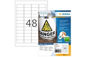 Papper, Fotopapper & Etiketter - HERMA Weatherproof outdoor film labels A4 45.7 x 21.2 mm white - 9536