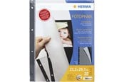 Fotogalleri och arkivering - HERMA Photo cardboard 232x297 mm black 20 sheets - 7577
