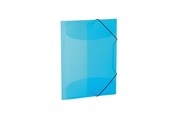 Mappar och Skrivplattor - HERMA Elasticated folder A4 PP translucent light blue - 19506