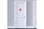 Papper, Fotopapper & Etiketter - HERMA Information label: Mandatory sign Please keep distance + text Ø 20 cm self-adhesive removable - 12921